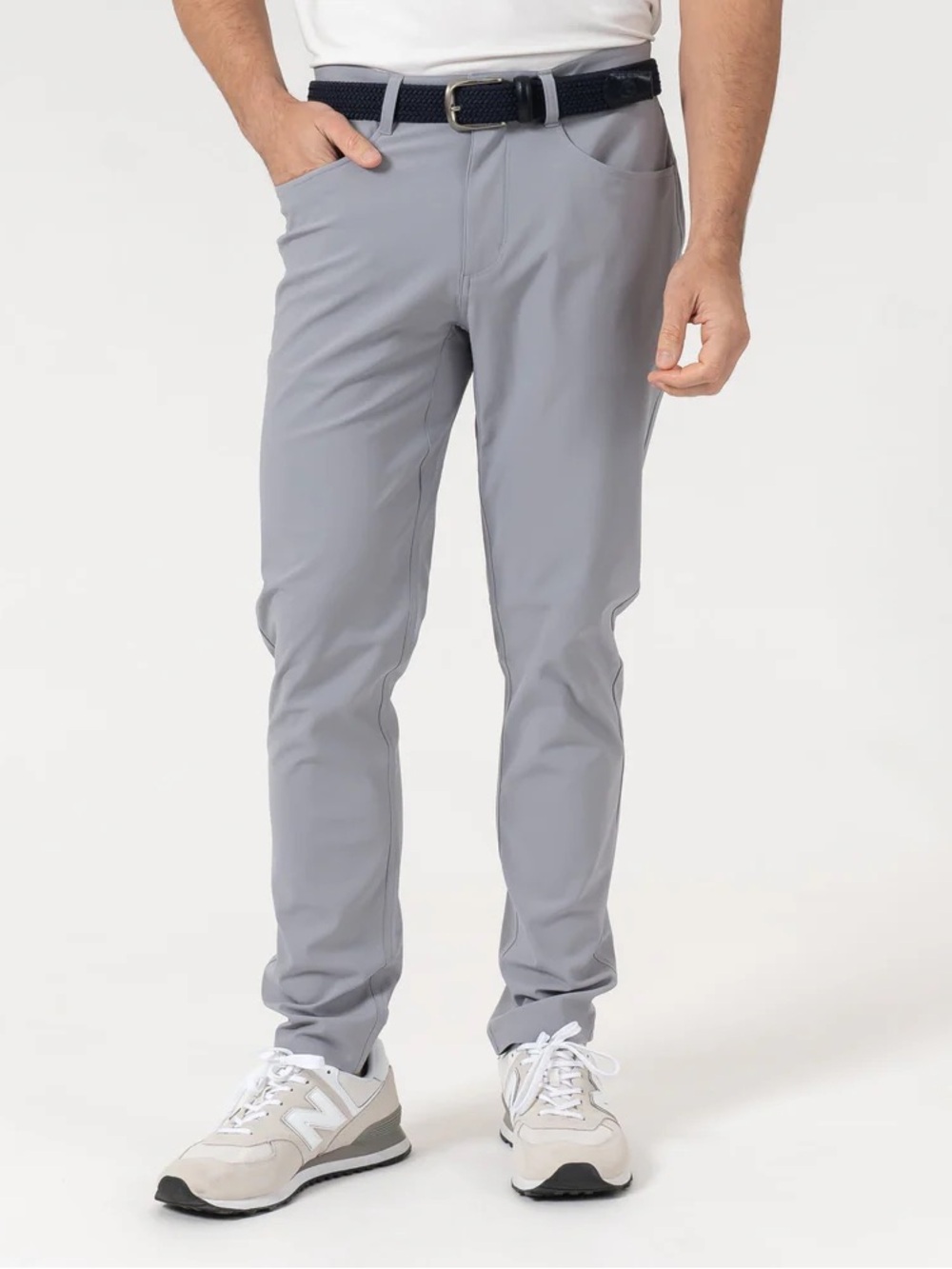 Rhoback Men's Delta Performance Golf Stretch Chino Pants  |  Size:  38